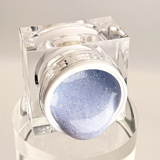 Smooth milky white silver