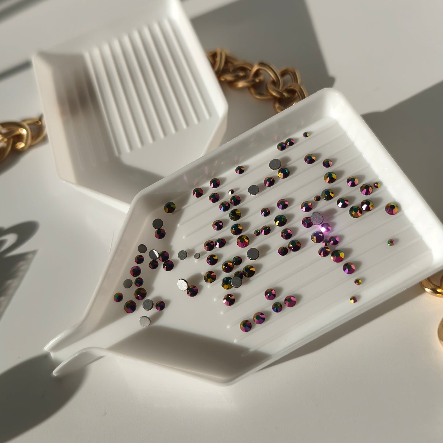Plateau à strass