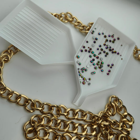 Plateau à strass