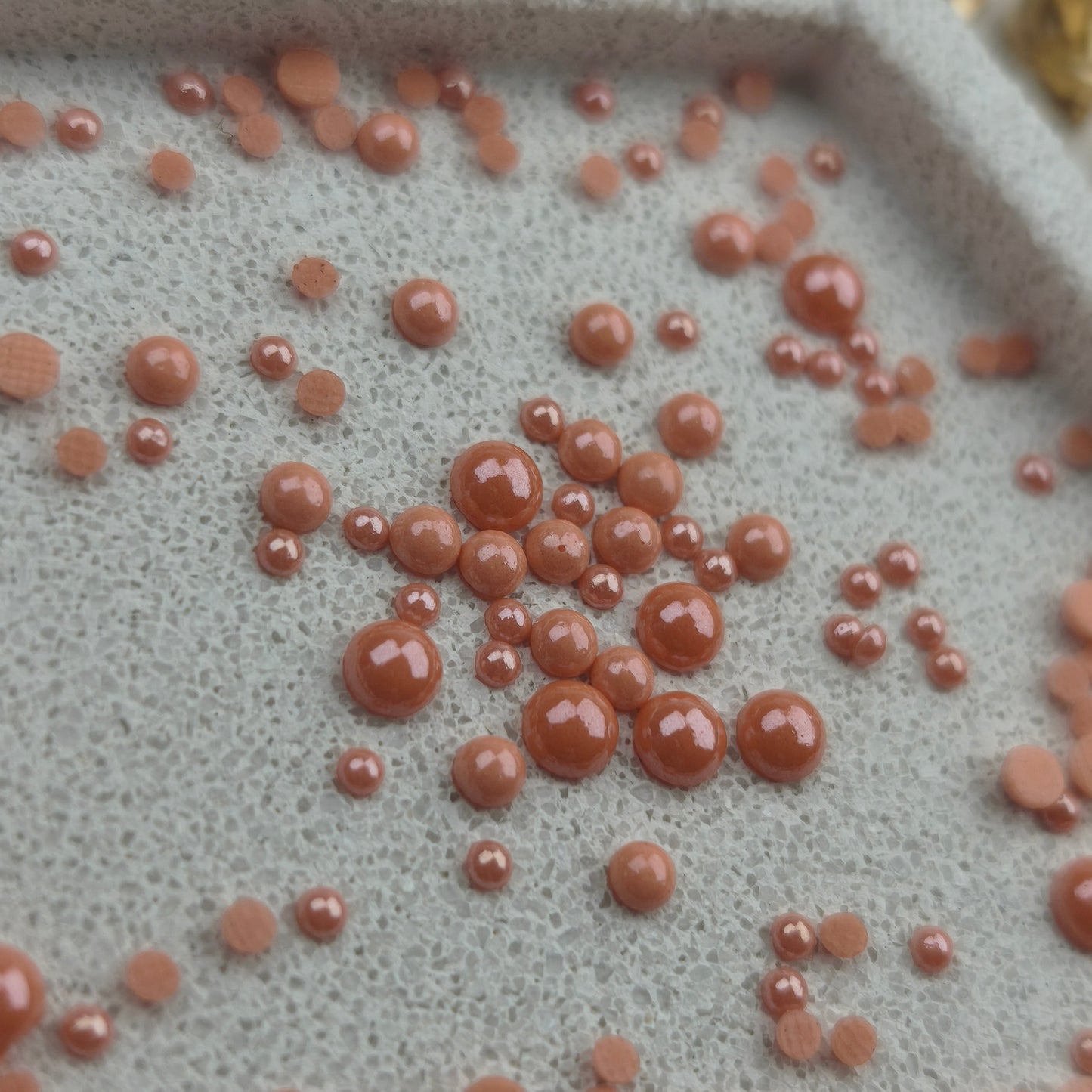 Perles orange