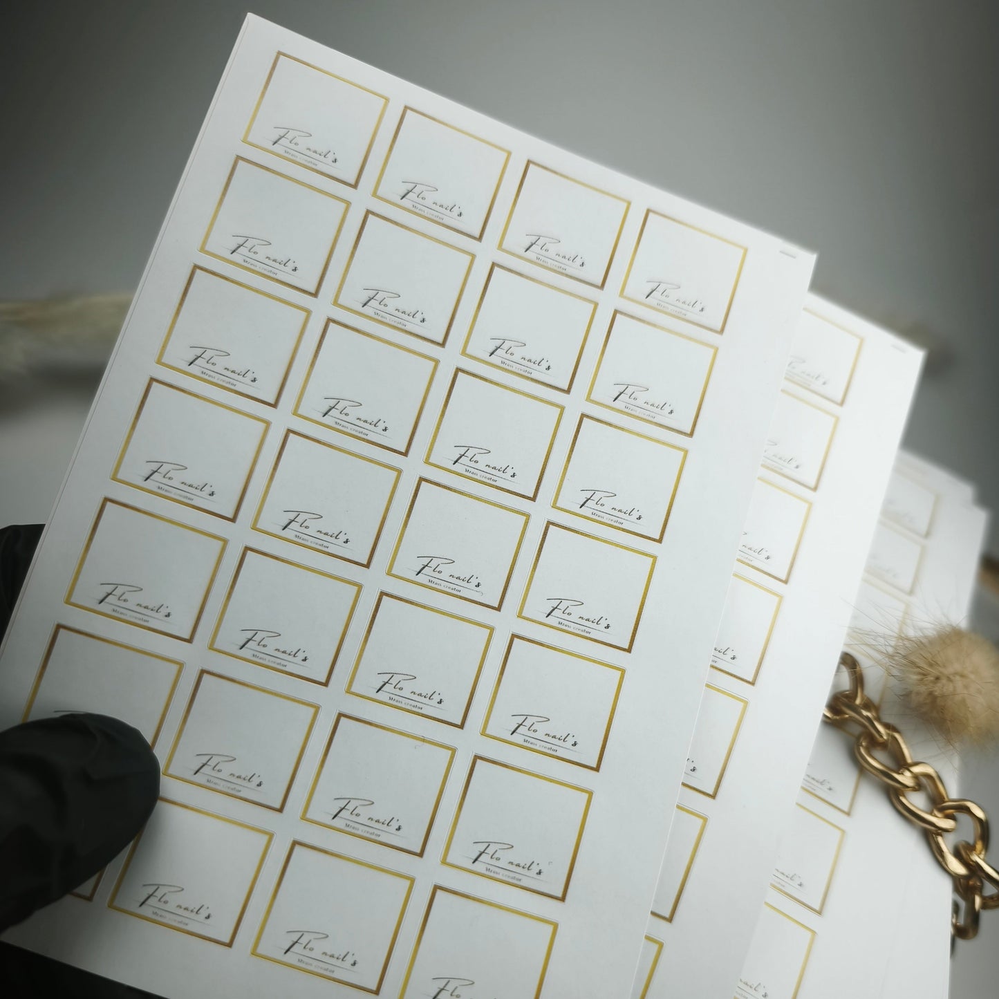 Feuille de stickers autocollants – Stylo marqueur pointe fine