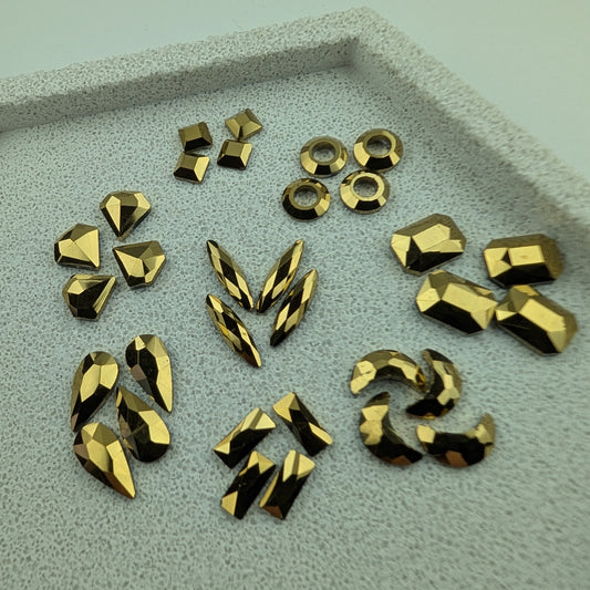 Metallic gold