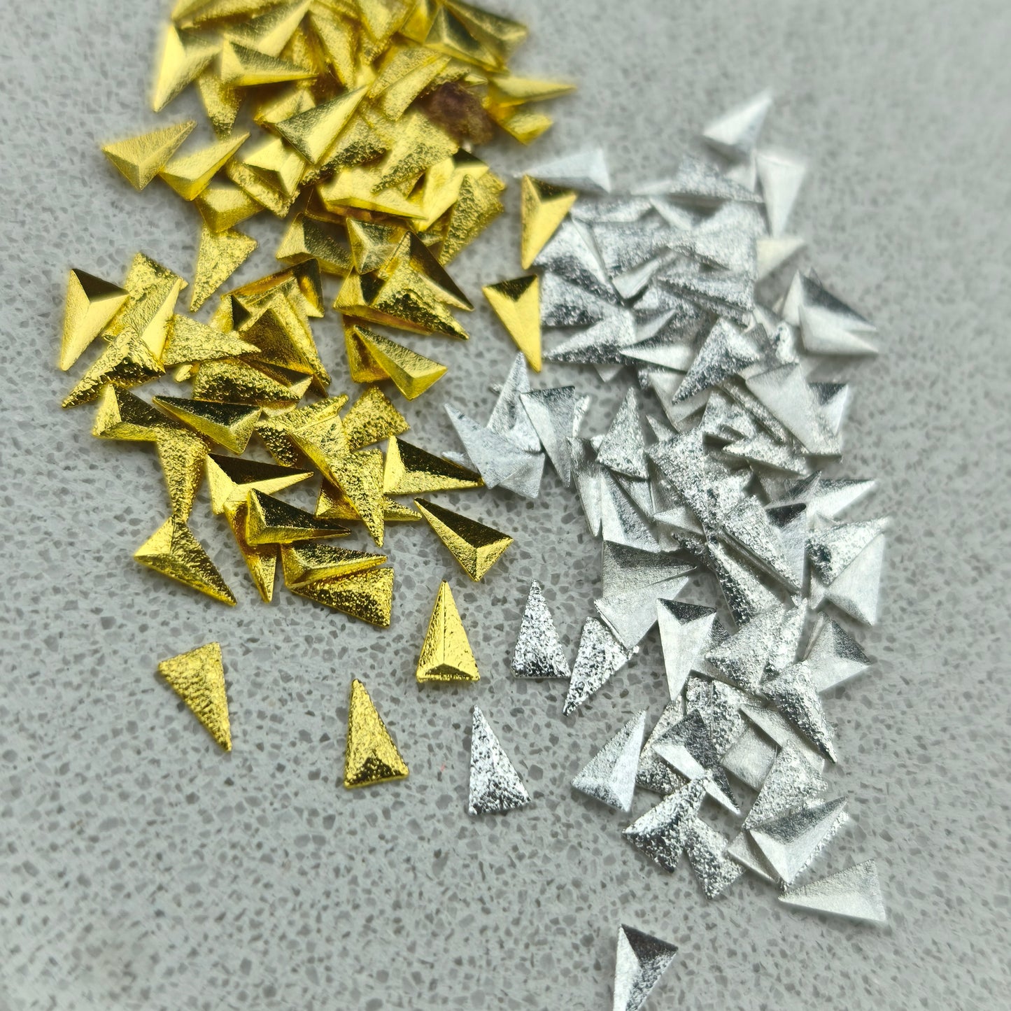 Triangle long givré